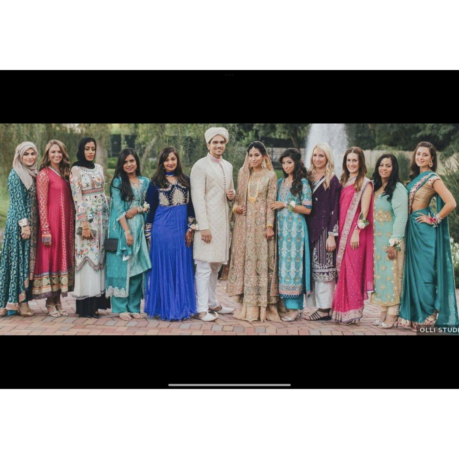 Example of Womens wedding attire ( wedding Saree)