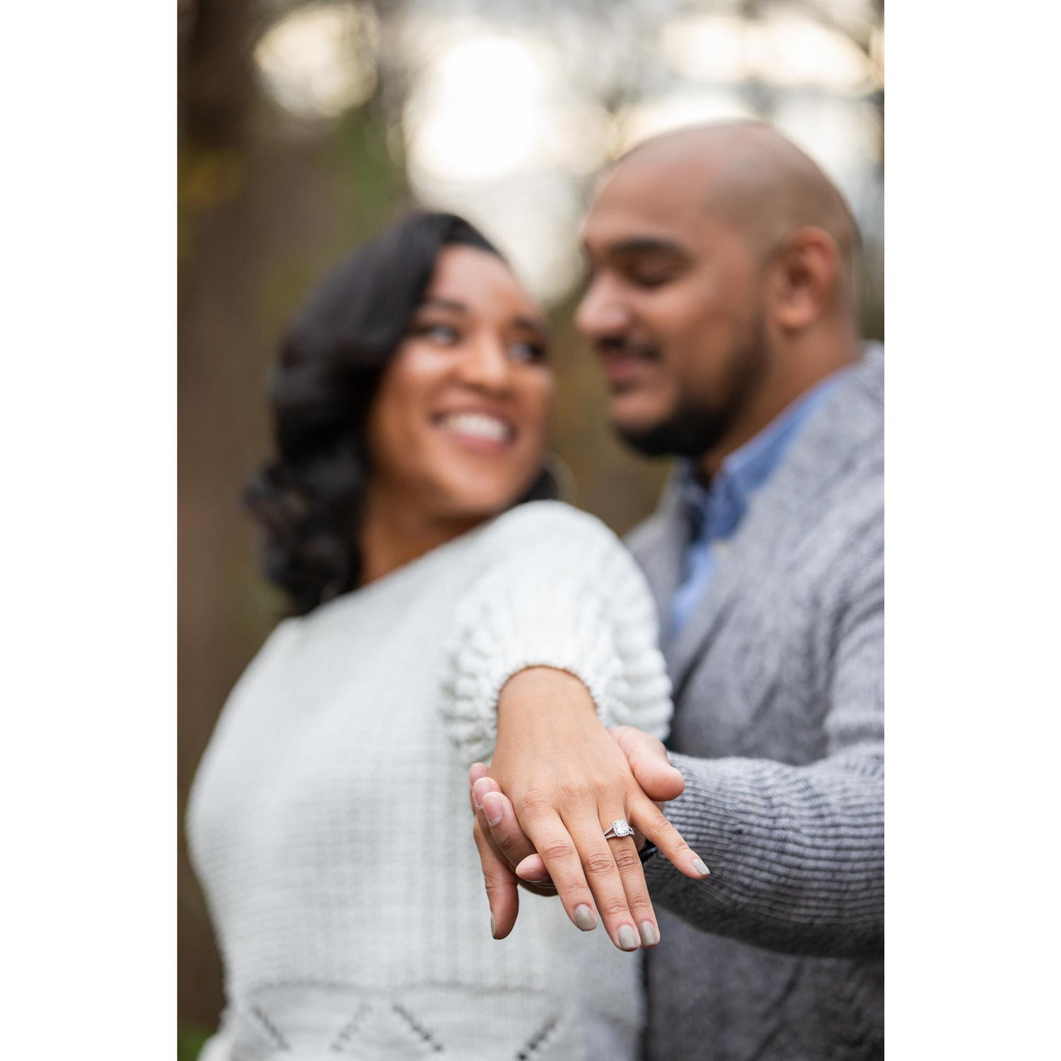 Our first engagement shot