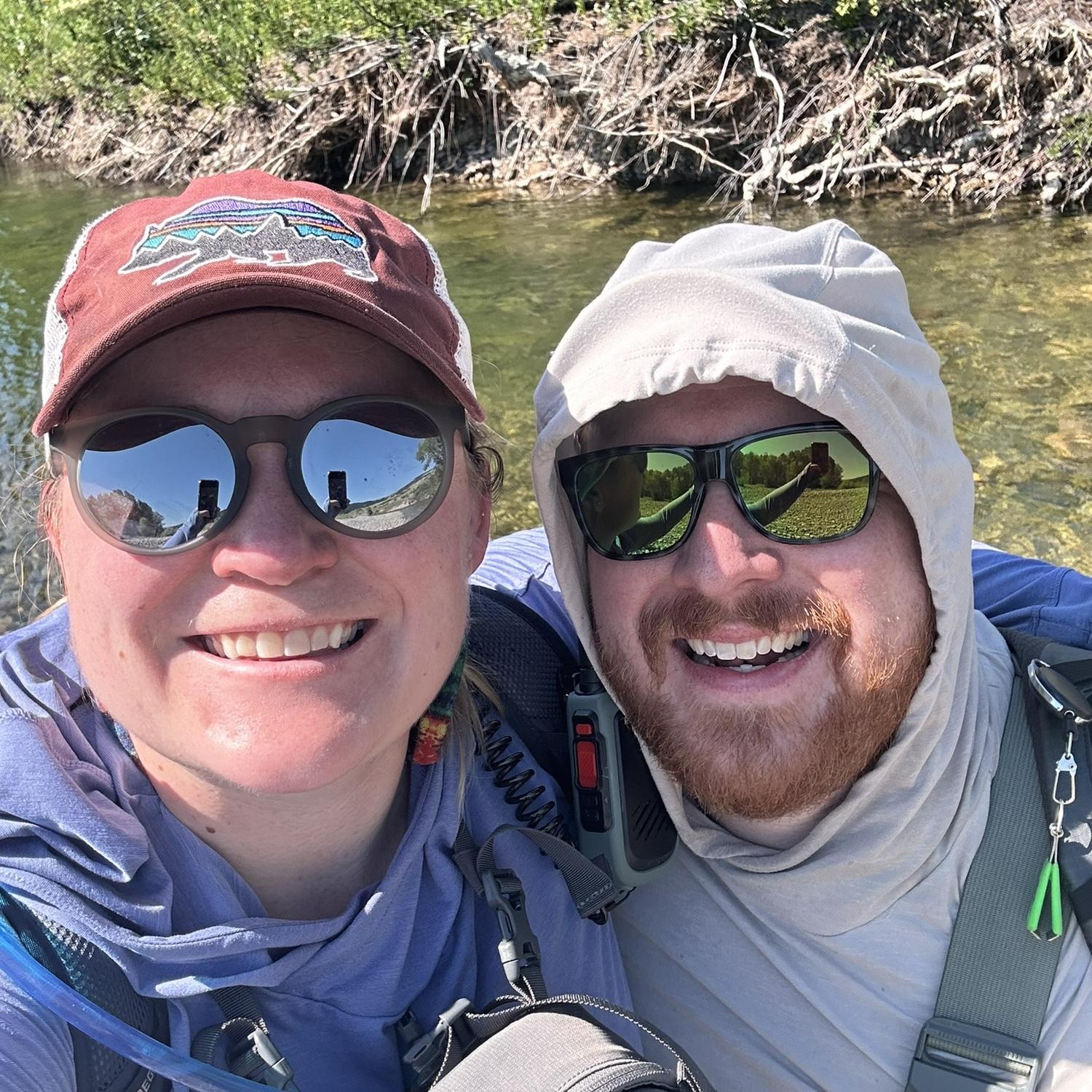 She likes to fish!