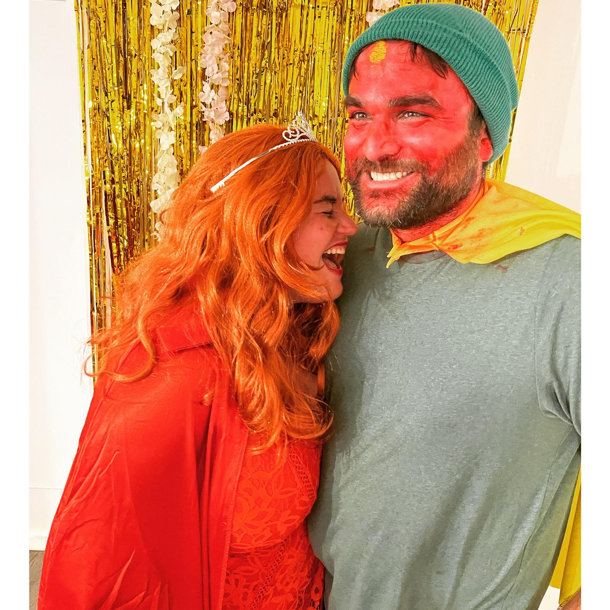 We are never going to beat this last minute Halloween costume!
