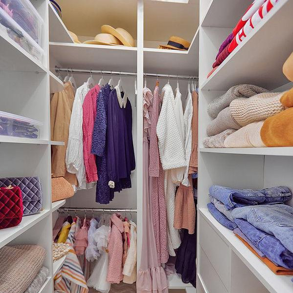 California Closets - Custom Storage Solution for Cate’s Closet