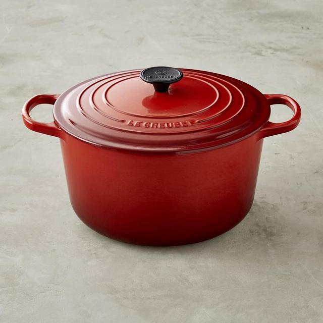 Le Creuset Signature Cast-Iron Deep Oven, Red, 6 1/2-Qt.