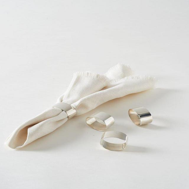 Sterling Silver Oval Napkin Ring