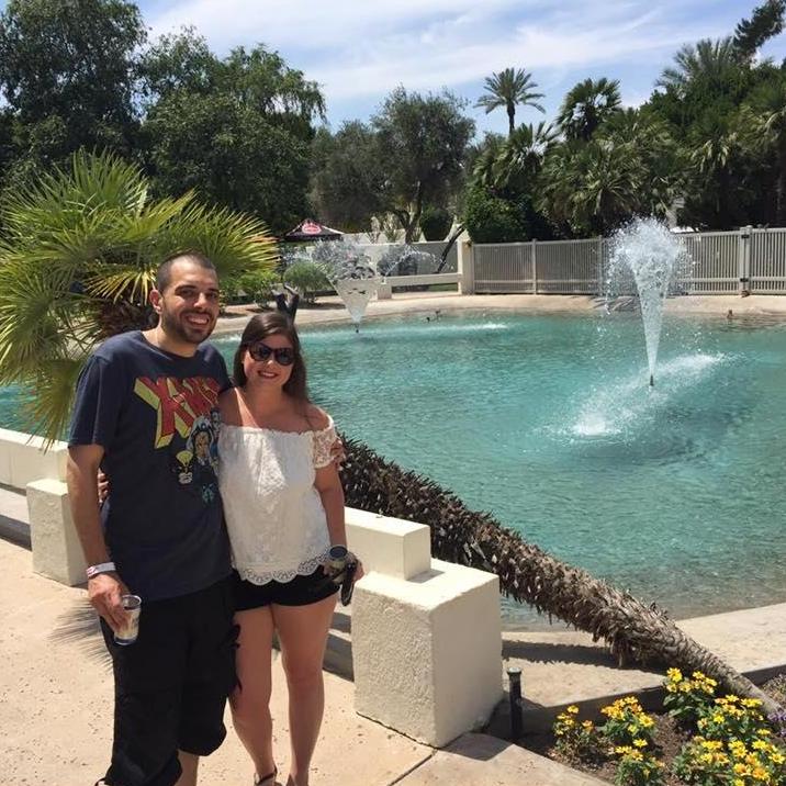 Enjoying a beautiful day at a beer festival in Scottsdale