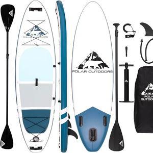Roc Inflatable Stand Up Paddle Boards with Premium SUP Paddle Board Accessories, Wide Stable Design, Non-Slip Comfort Deck for Youth & Adults