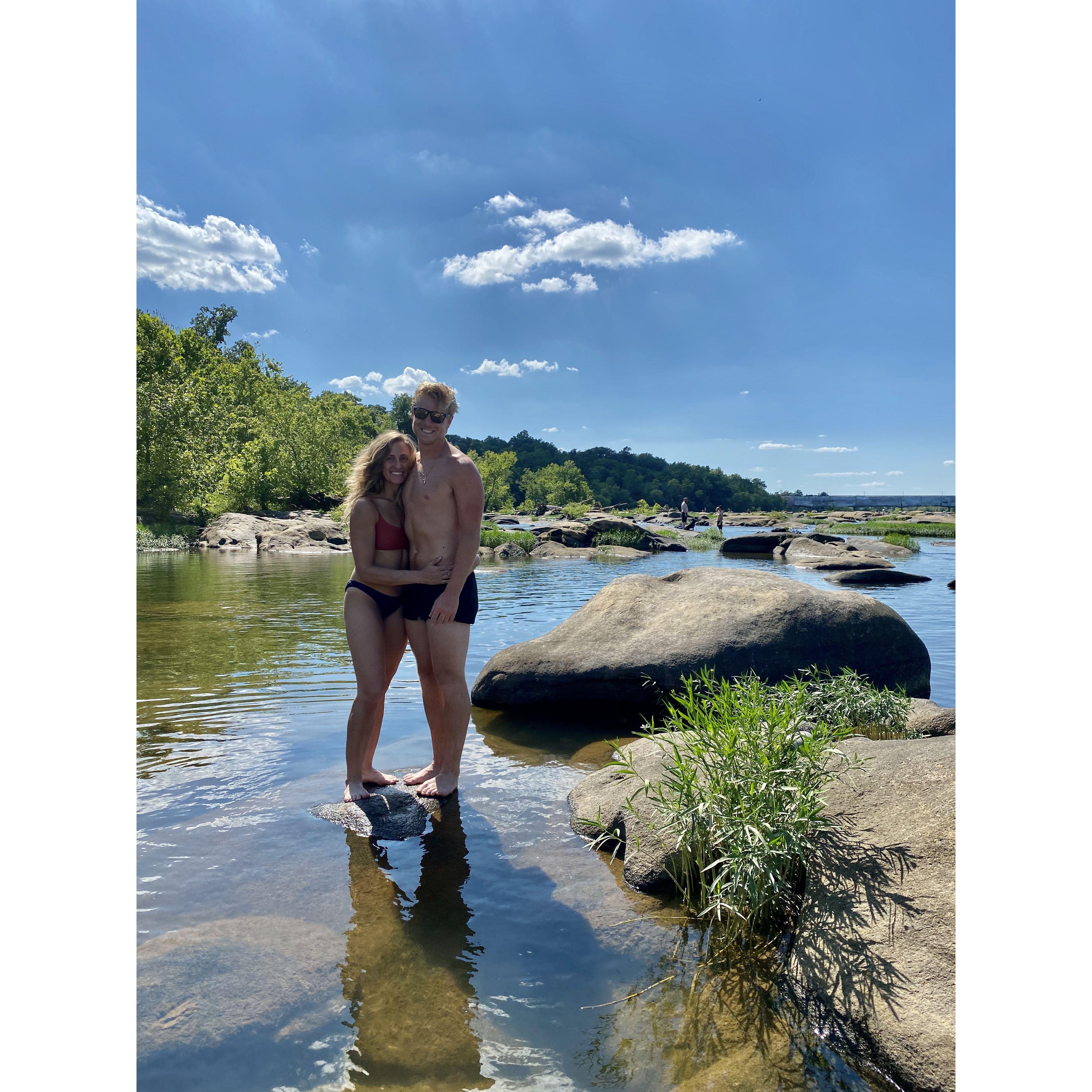 The James River is one of our favorite places