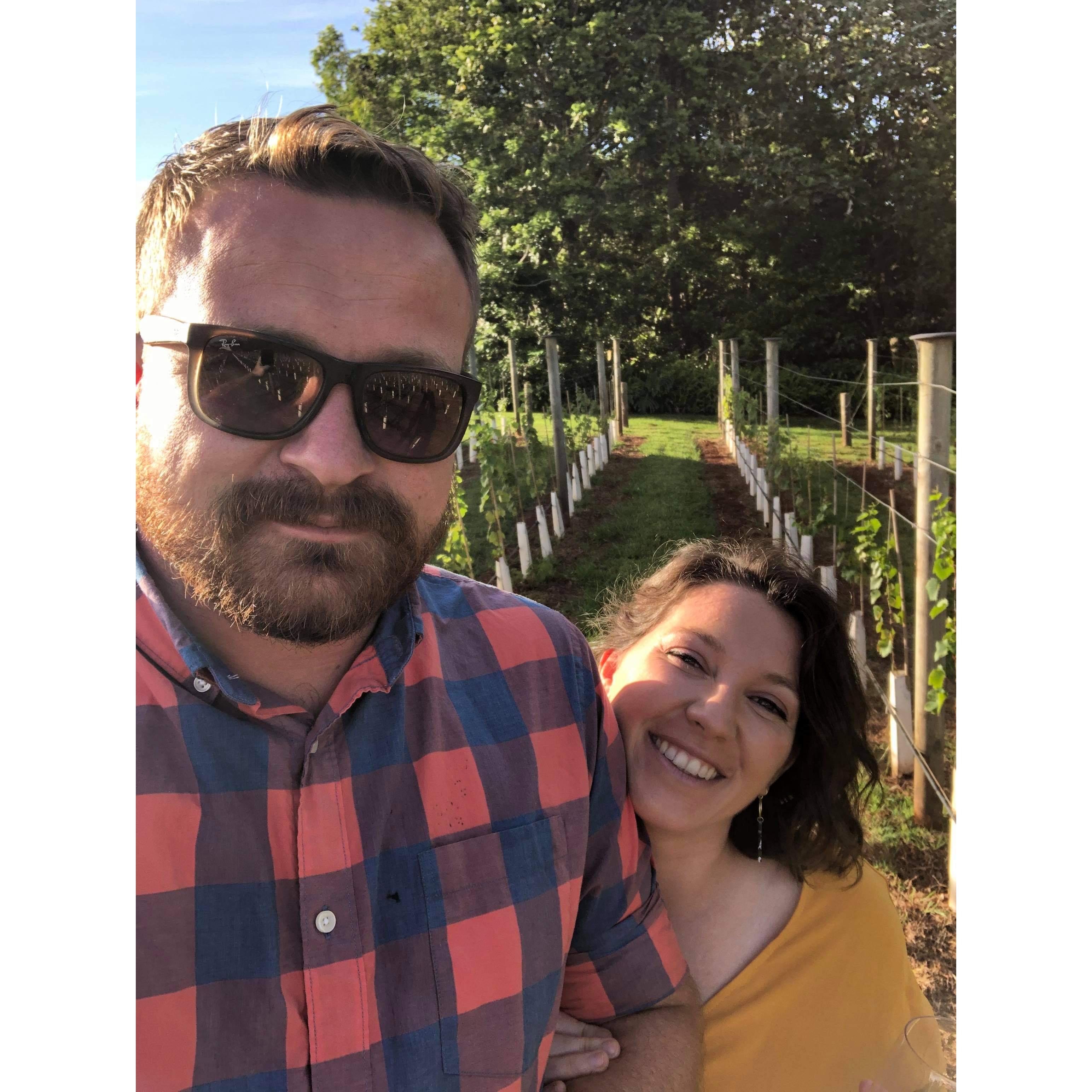 Wine adventuring on Mt. Tamborine, QLD 2020
