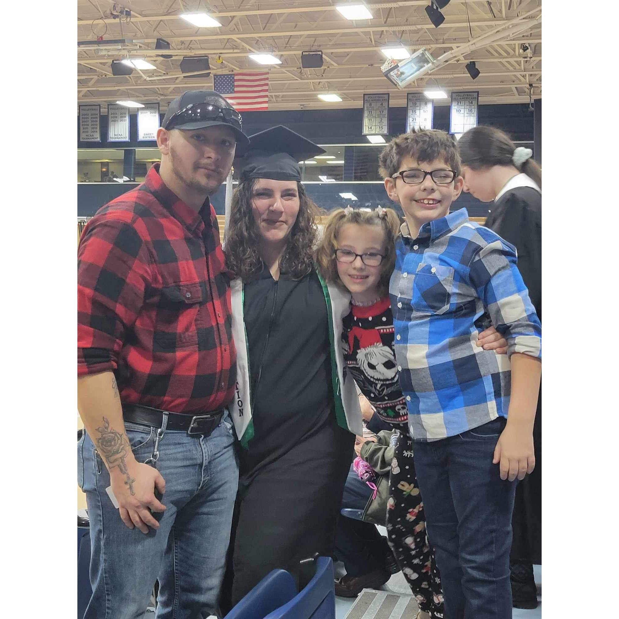 Graduation as a family