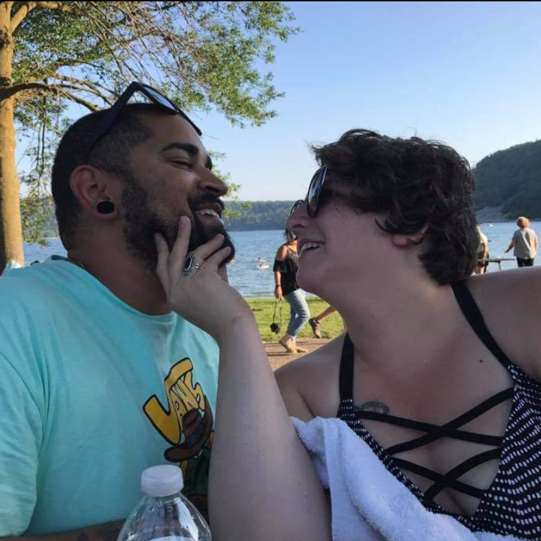 I think this was candid, which makes us love it even more. Thank you, Kim Schuster. <3
