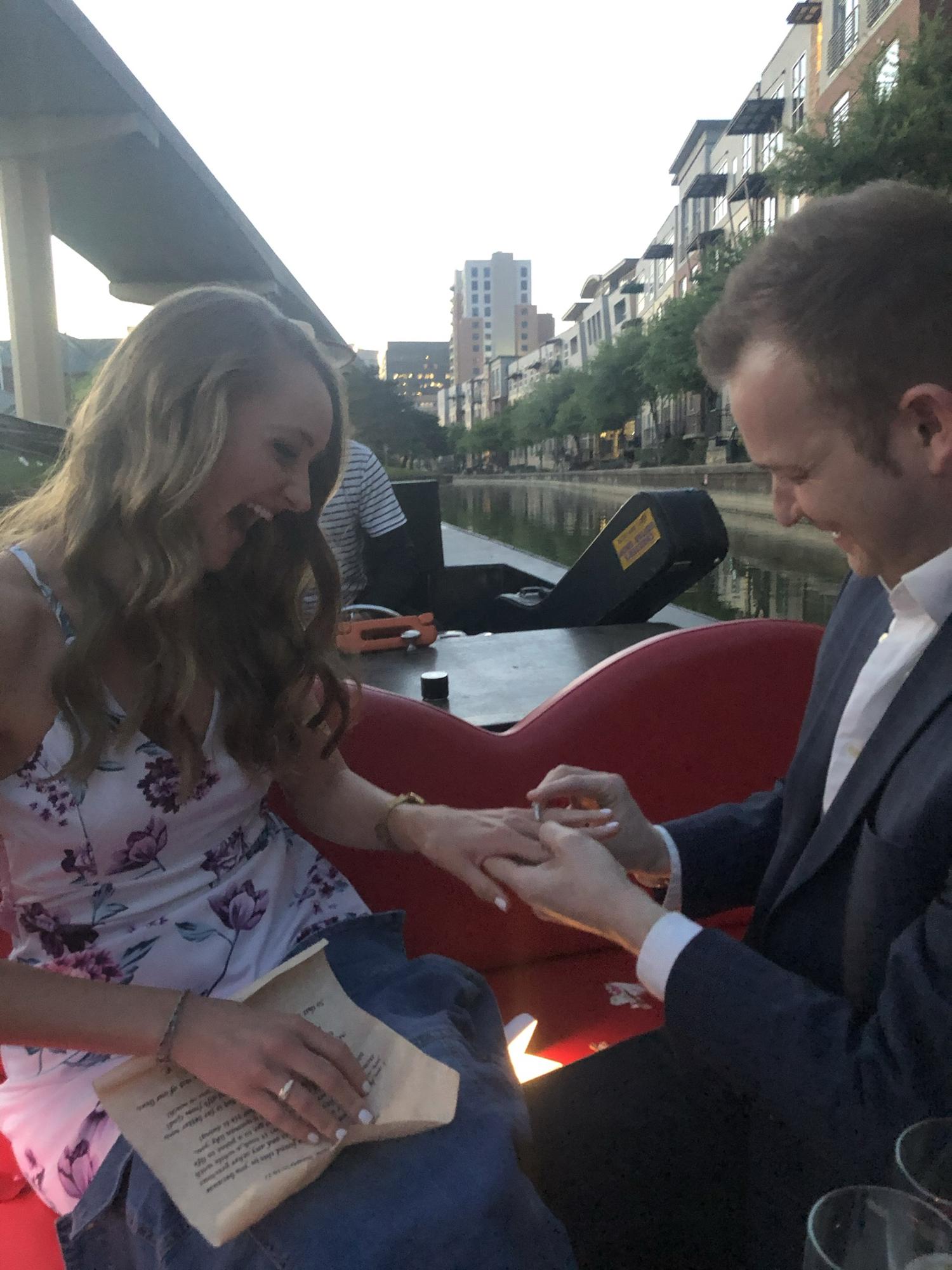She said YES!!