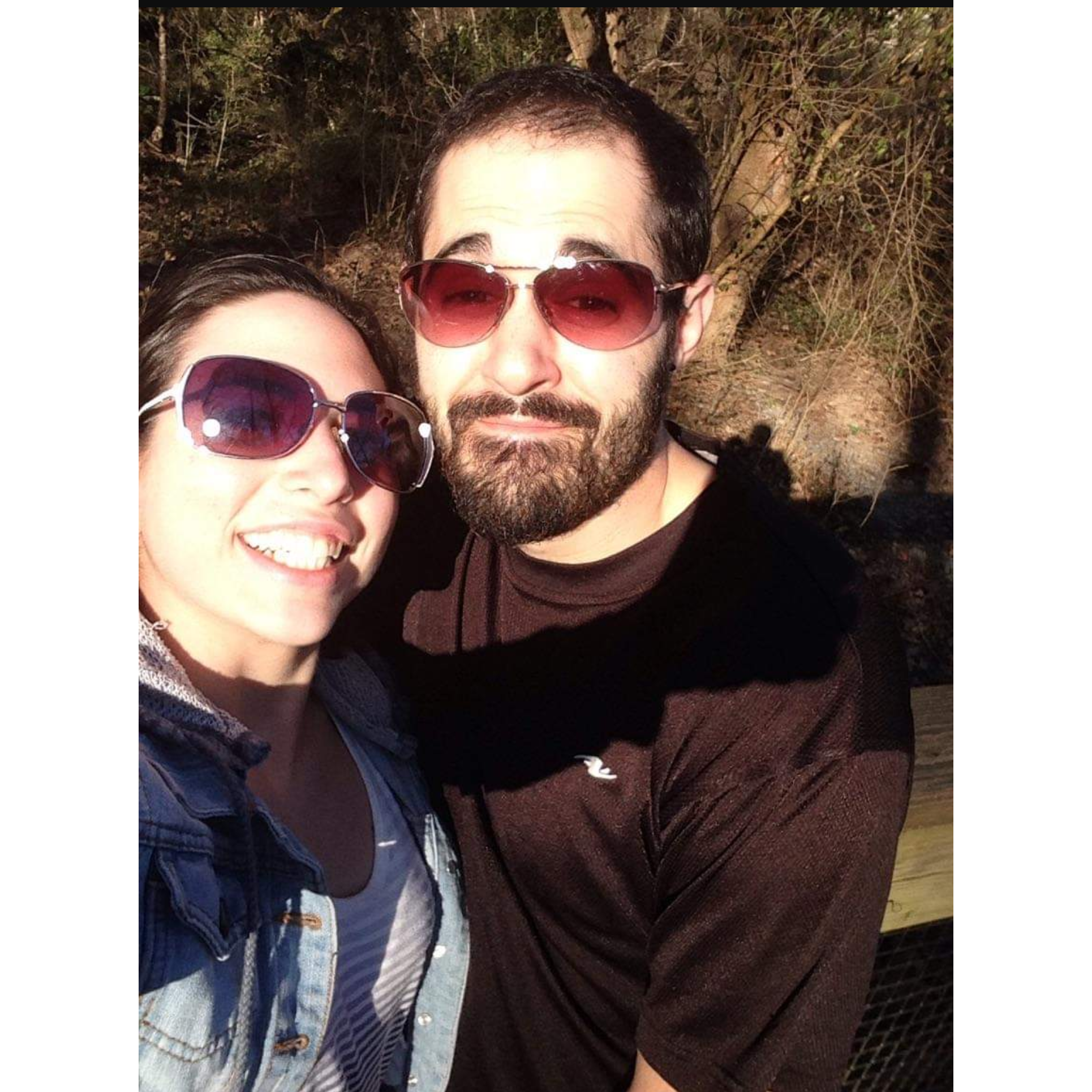 On our favorite greenway