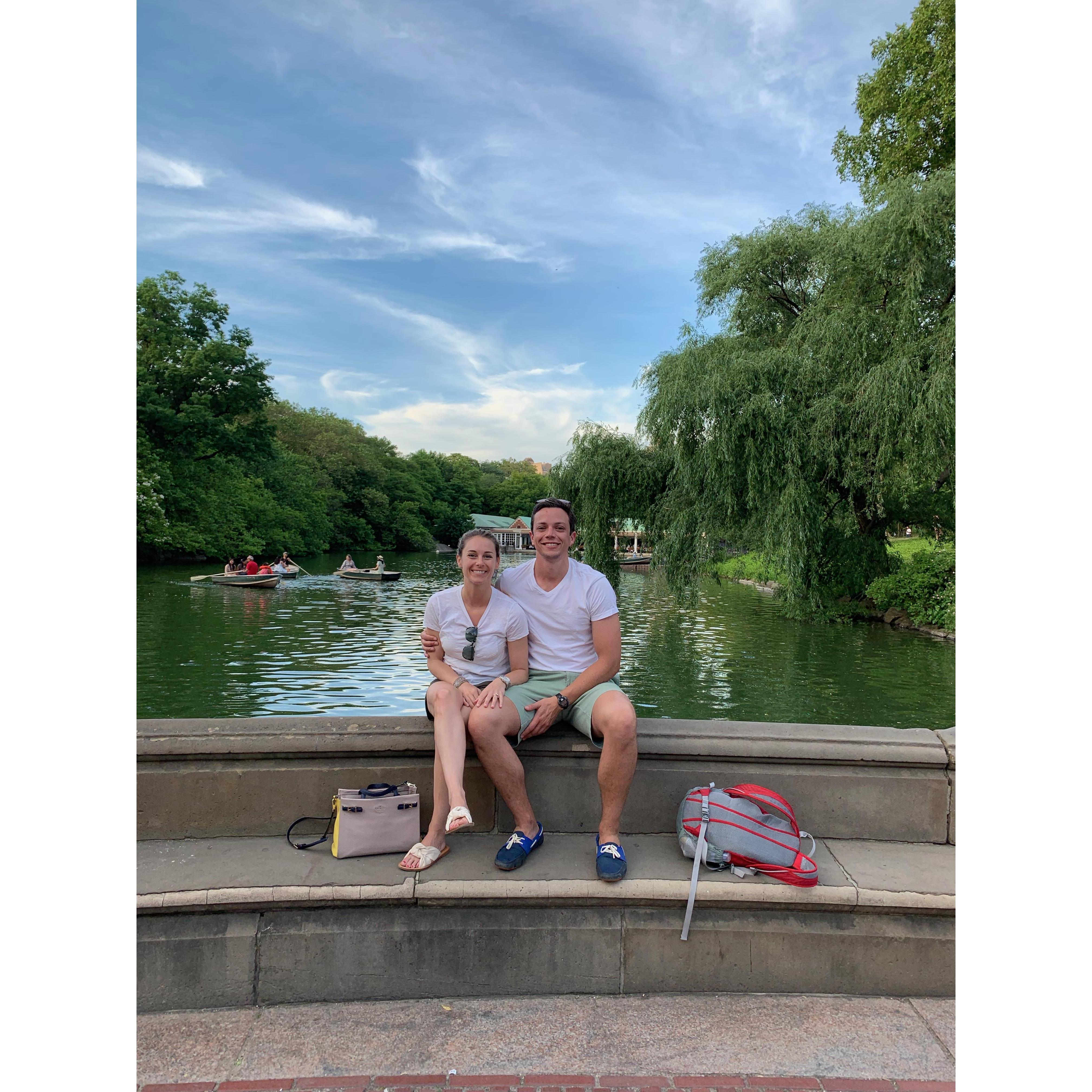 Playing tourist in our own city.