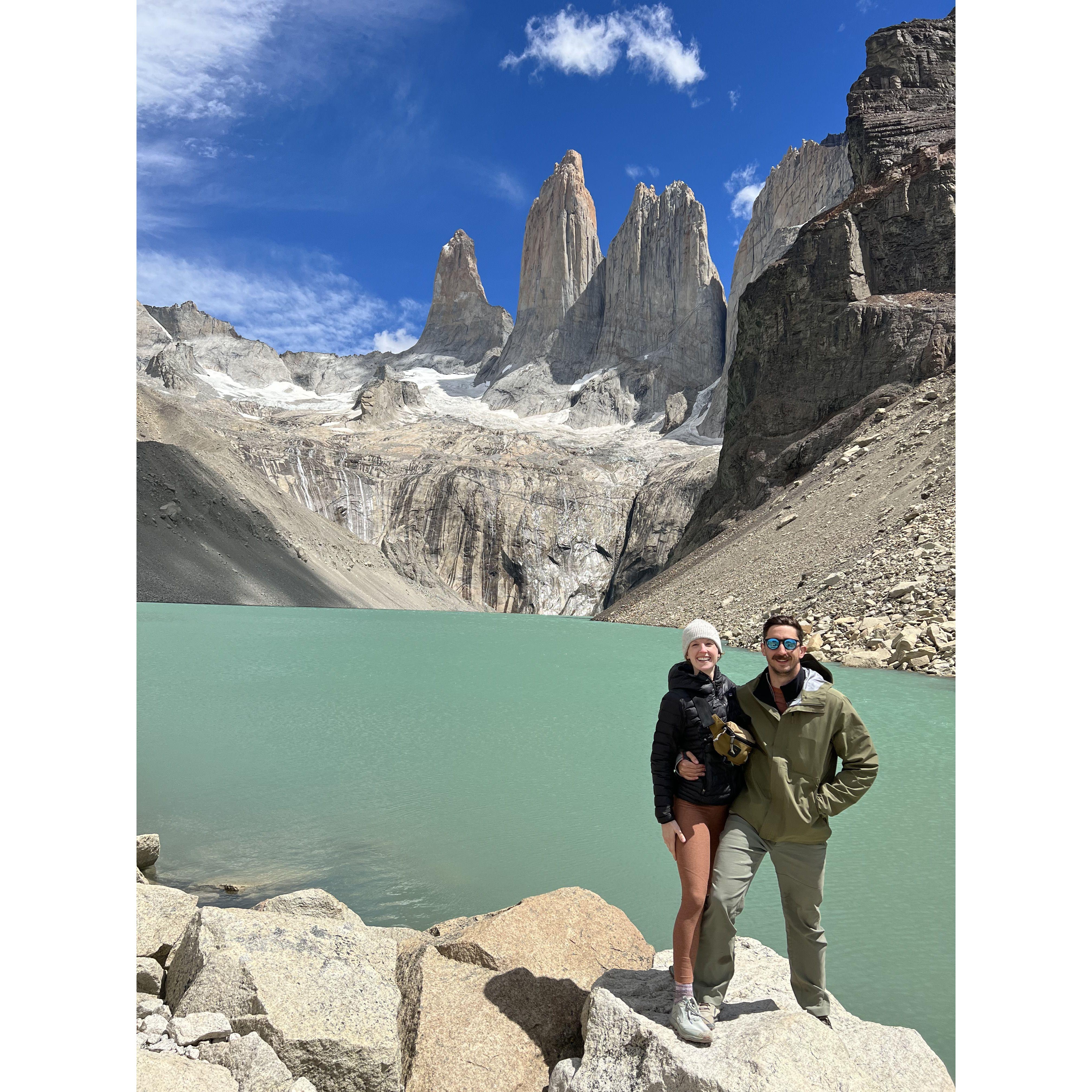 Torres del Paine in Patagonia, Chile