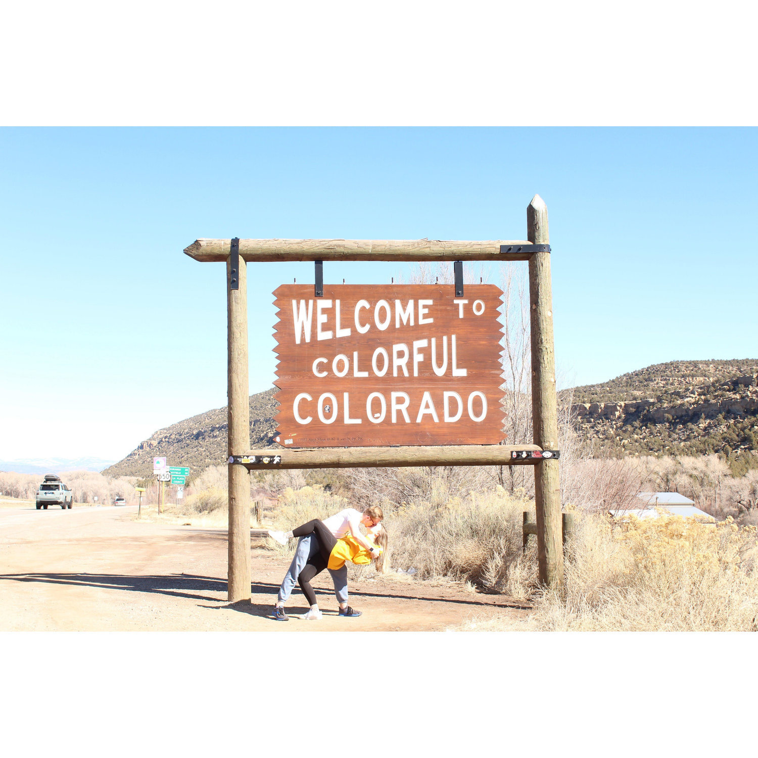 Koby introduced Rachel to Colorado, snow, and skiing! (she's still working on the skiing part)