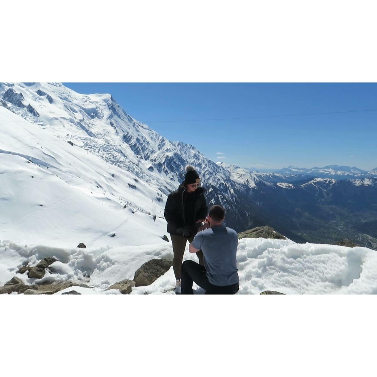Still popping the question....