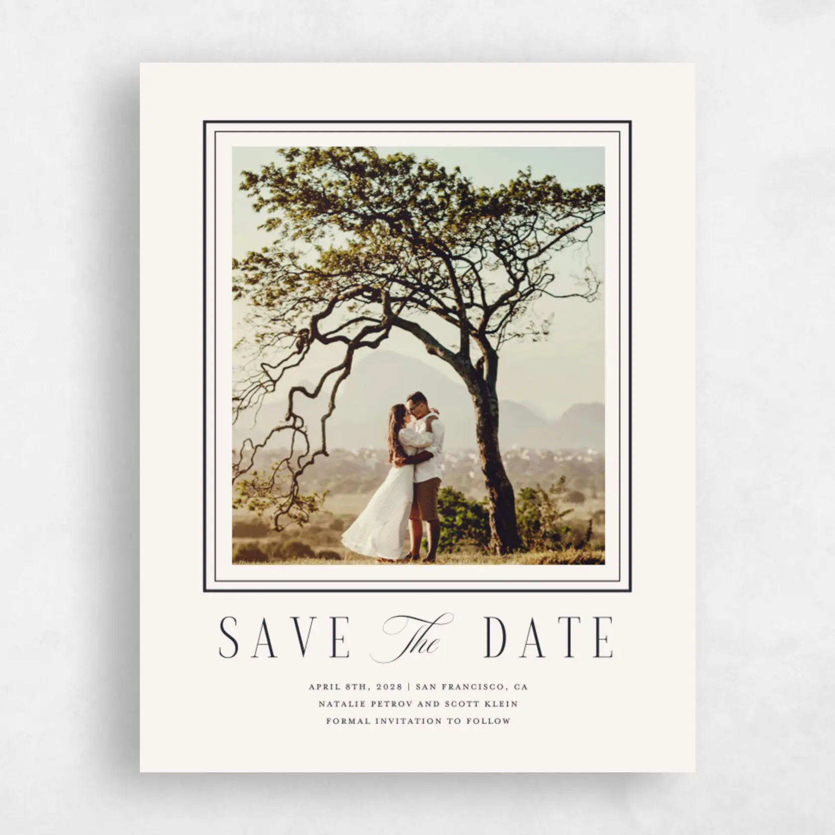 Save The Date - Agate Photo preview