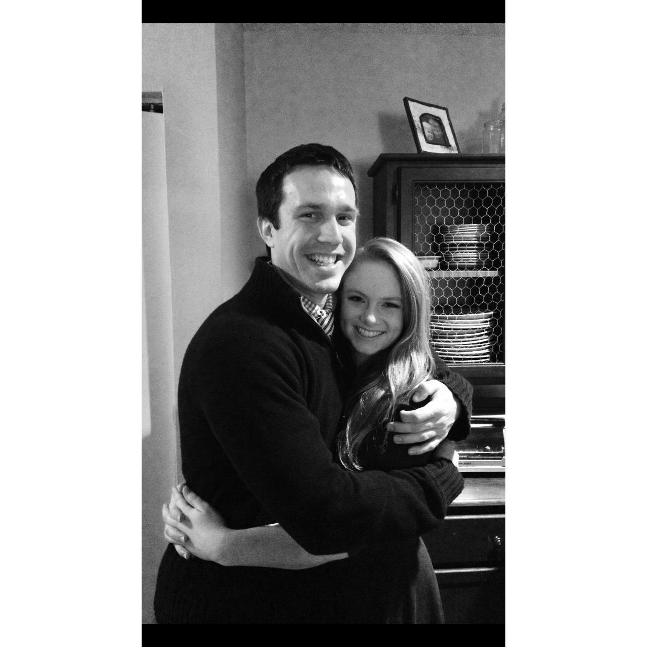 Right before we went on our first date!