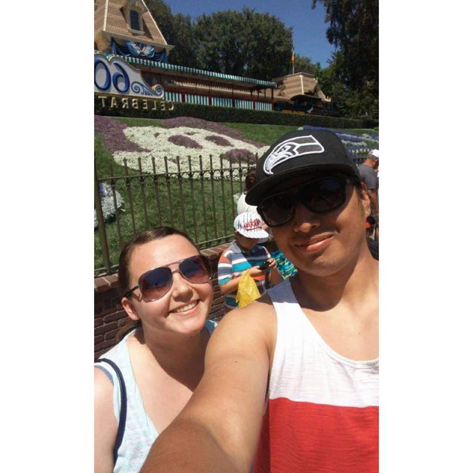 First time at Disneyland together 2016