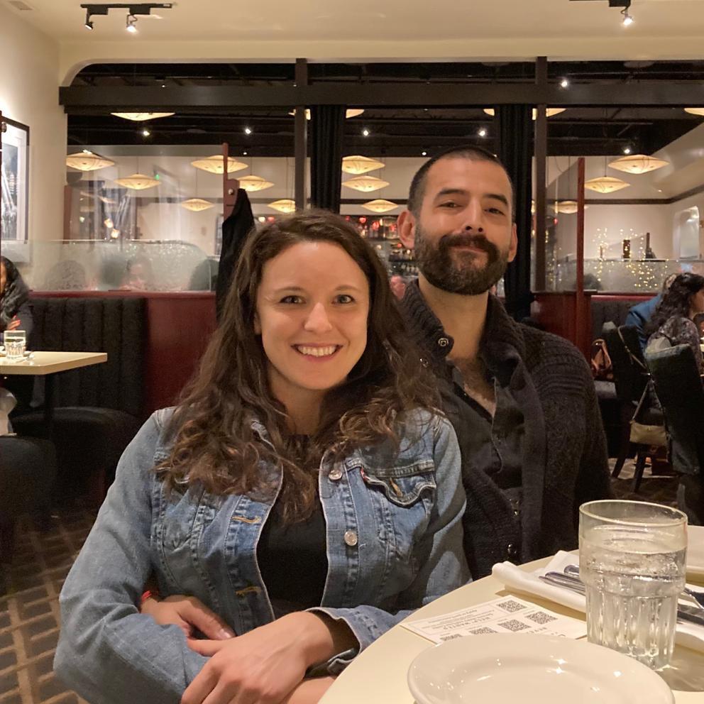 Celebrating the recent marriage of Nikolai and Hannah at Lucky 32 in Cary, North Carolina, USA (November 2021)