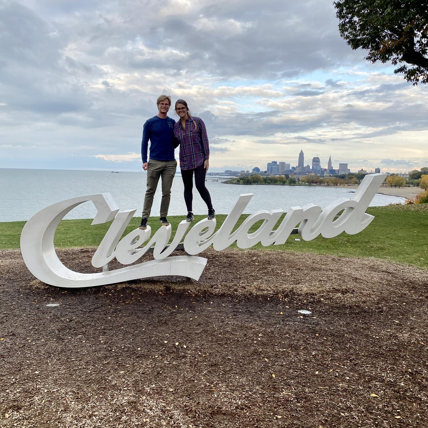 Together in Cleveland for the first time