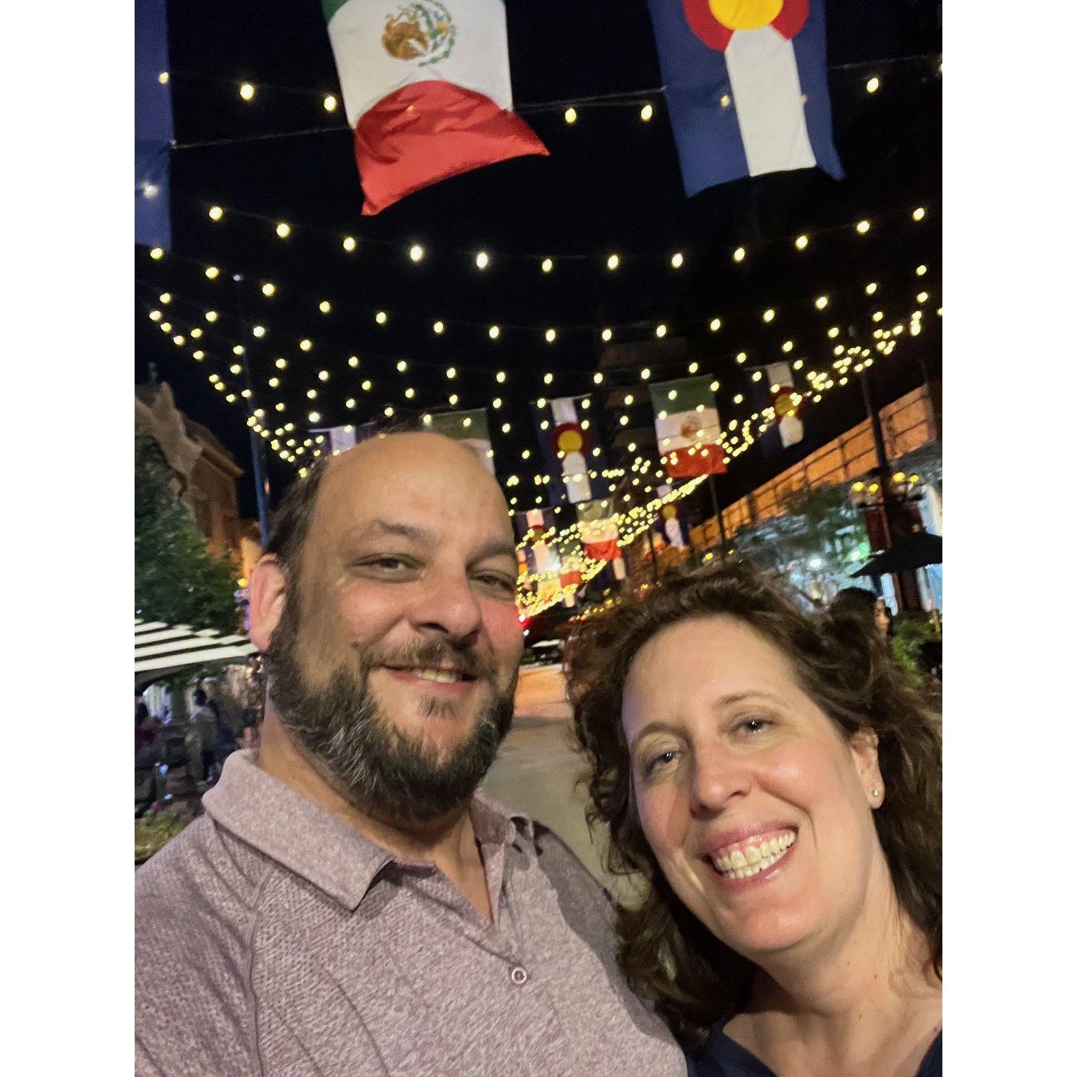 Enjoying a beautiful Denver night. August 2023