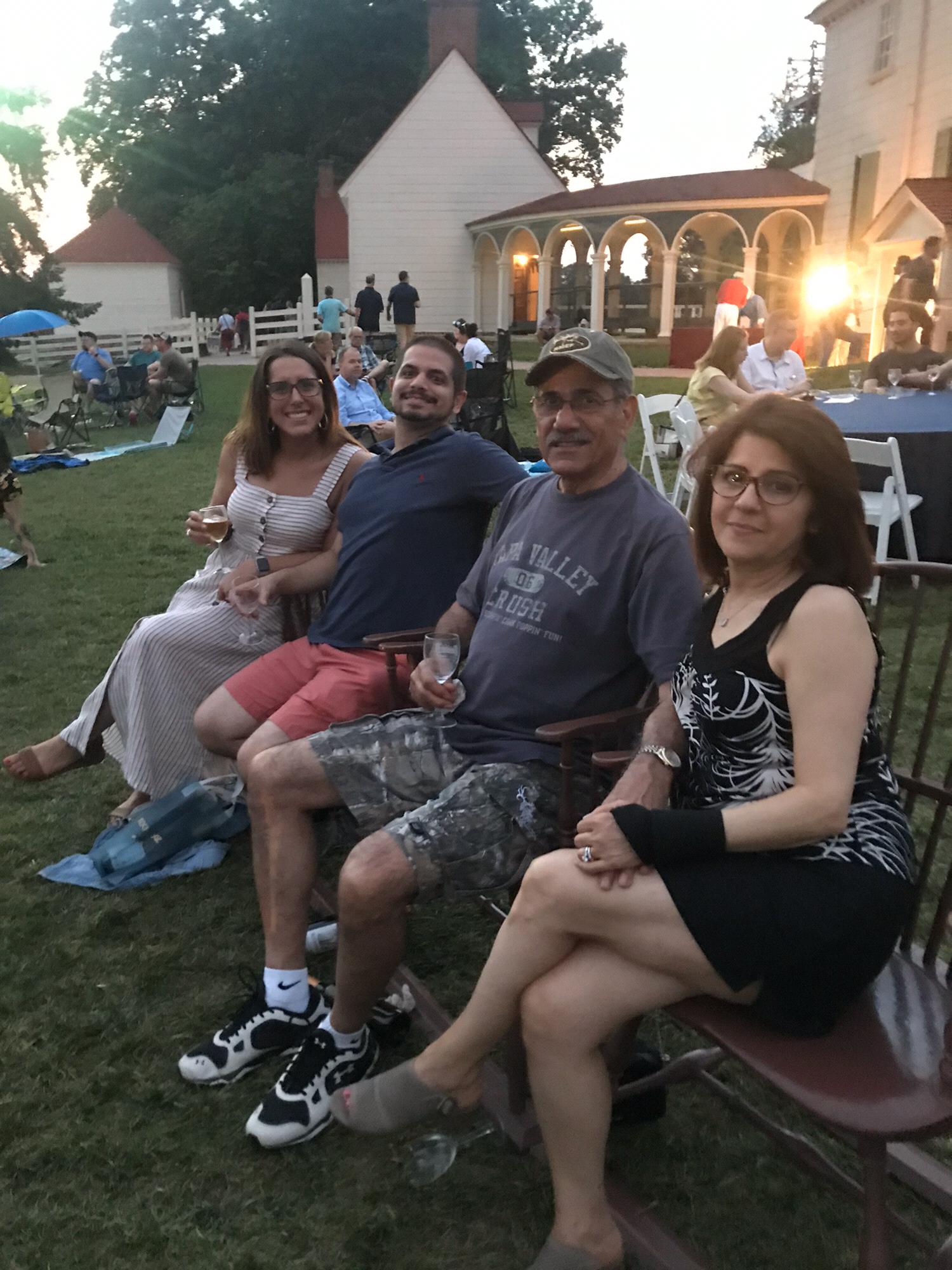 Some of our favorite people, Aunt Lida and Amu Ahmad