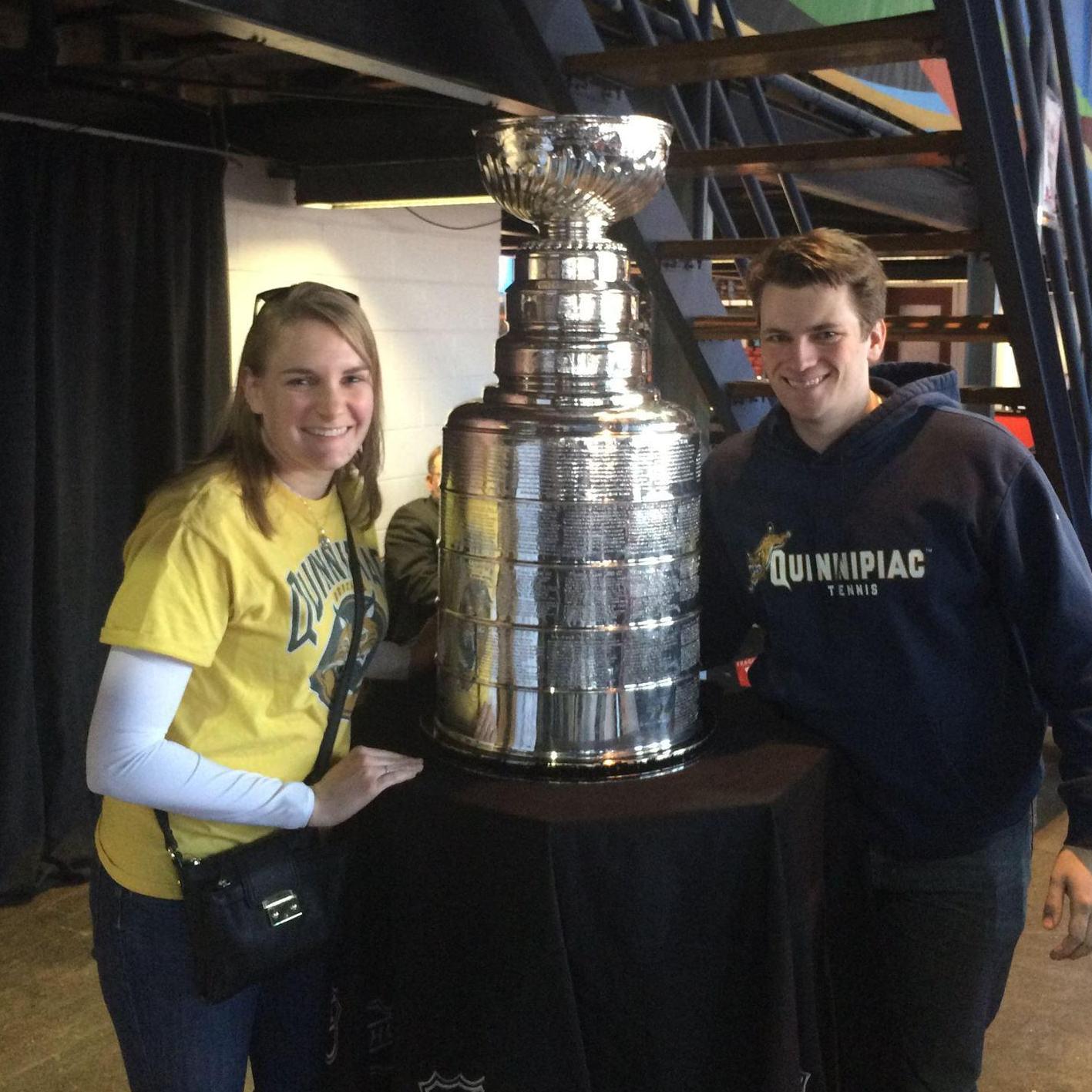 A trip up to Lake Placid and a picture with the Stanley Cup!