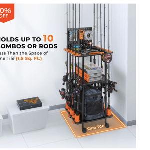KastKing Gear Trolley Rod Rack