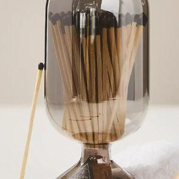 Skeem Iridescent Glass Match Cloche