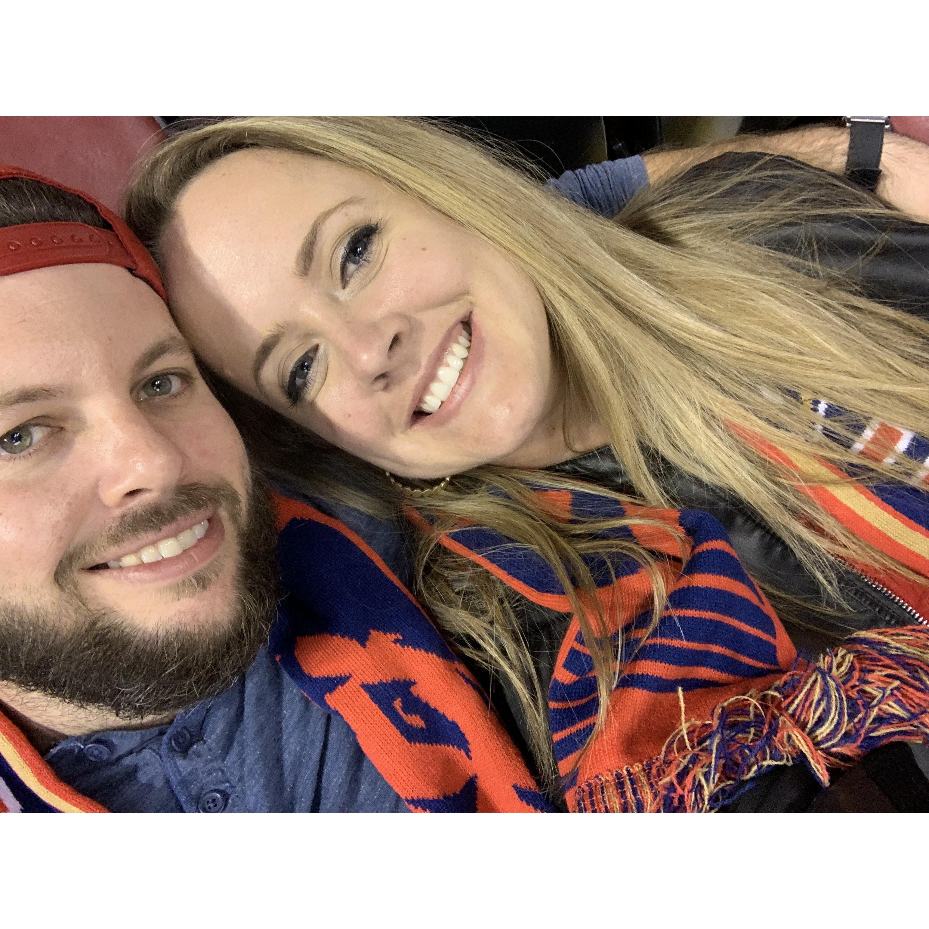 The night we officially became a couple 1/5/2019