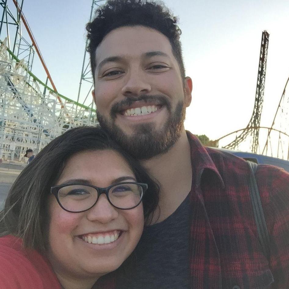 September 2017: Shortly after this photo, feelings were shared, and our relationship began!