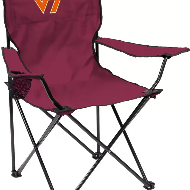 Virginia Tech Hokies Team-Colored Canvas Chair