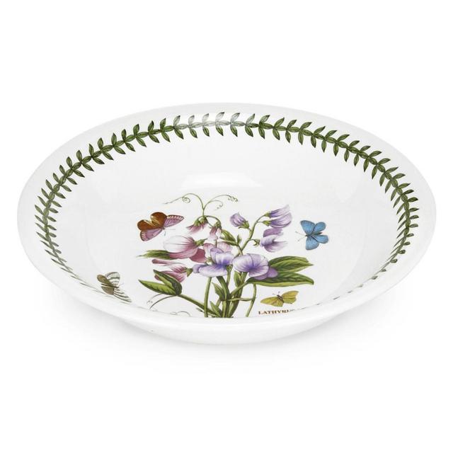 Botanic Garden 10.5 Inch Pasta/Low Serving Bowl (Assorted Motifs)