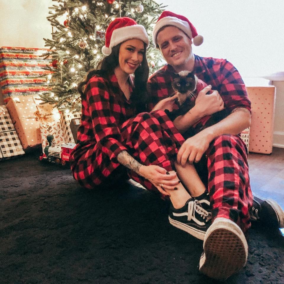 Christmas with our bud.