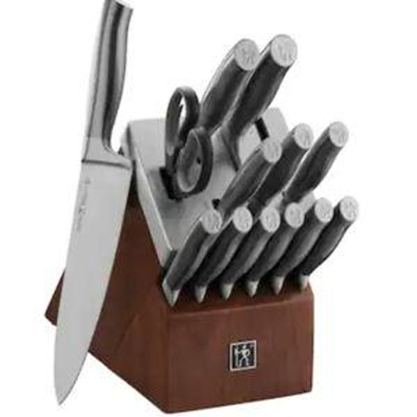 HENCKELS Graphite Self-Sharpening Block Set - Brown