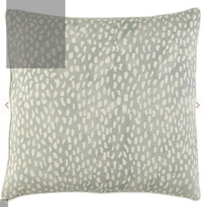 Color: Spa Euro - Thandie Watercolor Printed Sham - Spa Euro