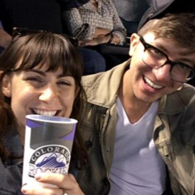 Our First Date. Go Rockies!