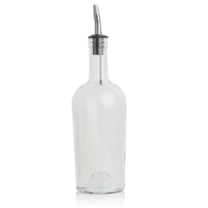 Tablecraft Home Glass Syrup Bottle
