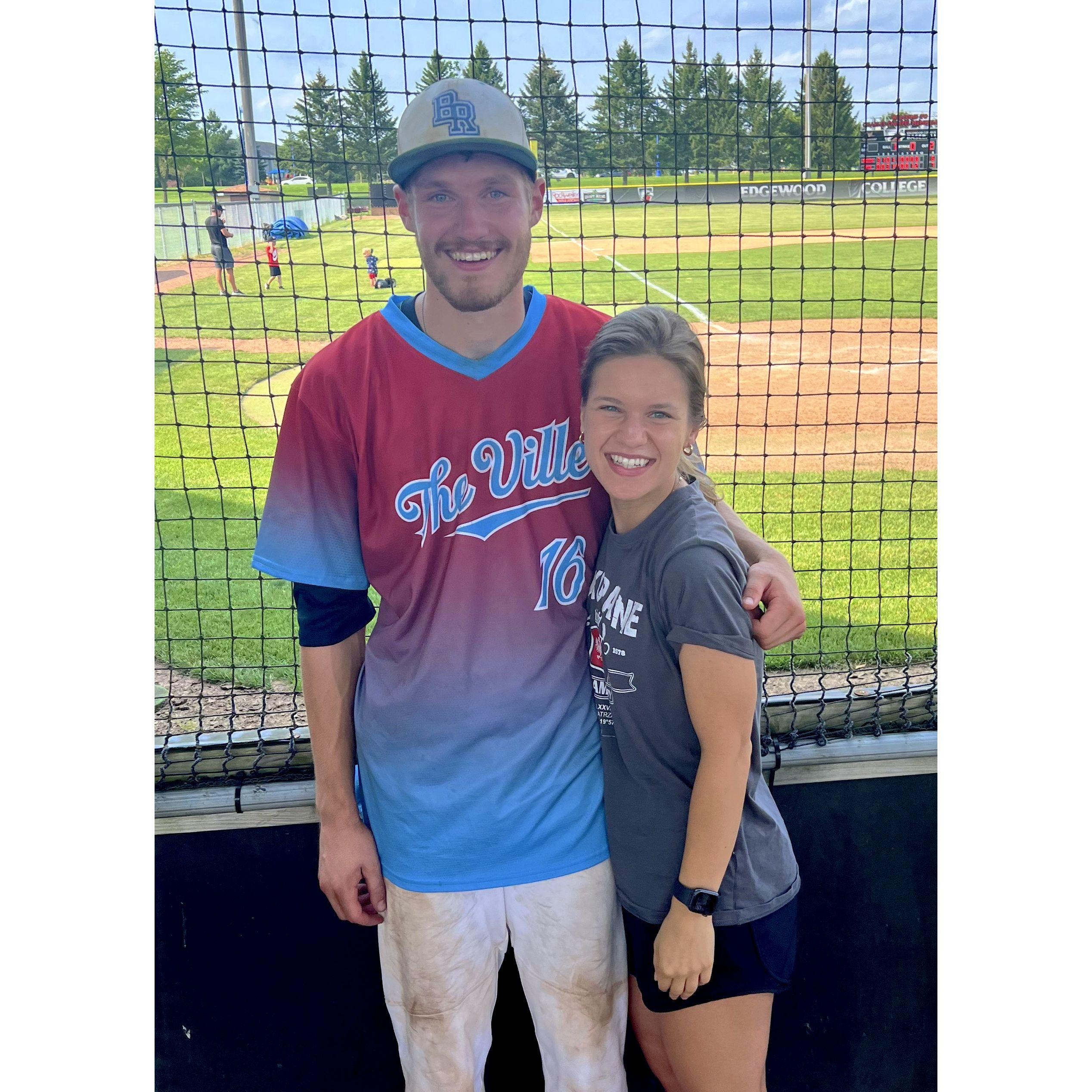 Belleville Raiders Baseball game!