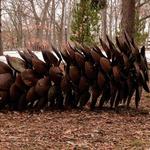 Maine's Metal Pine Cone