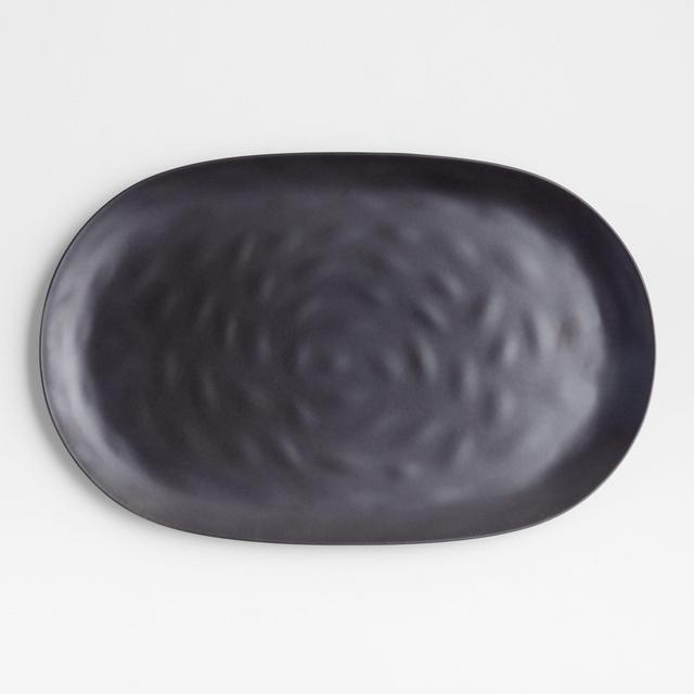 Audley Grey Bamboo and Melamine Serving Platter