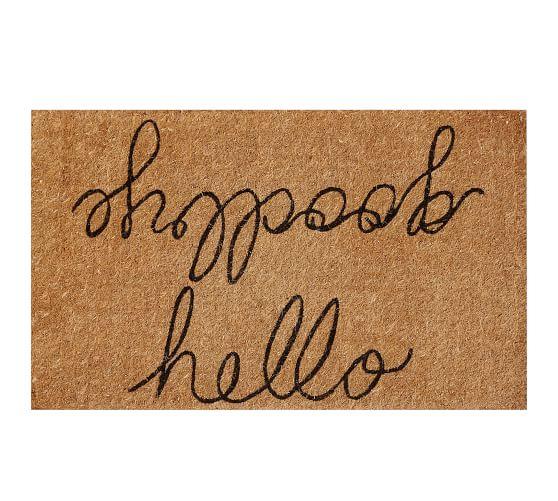Hello/Goodbye Doormat