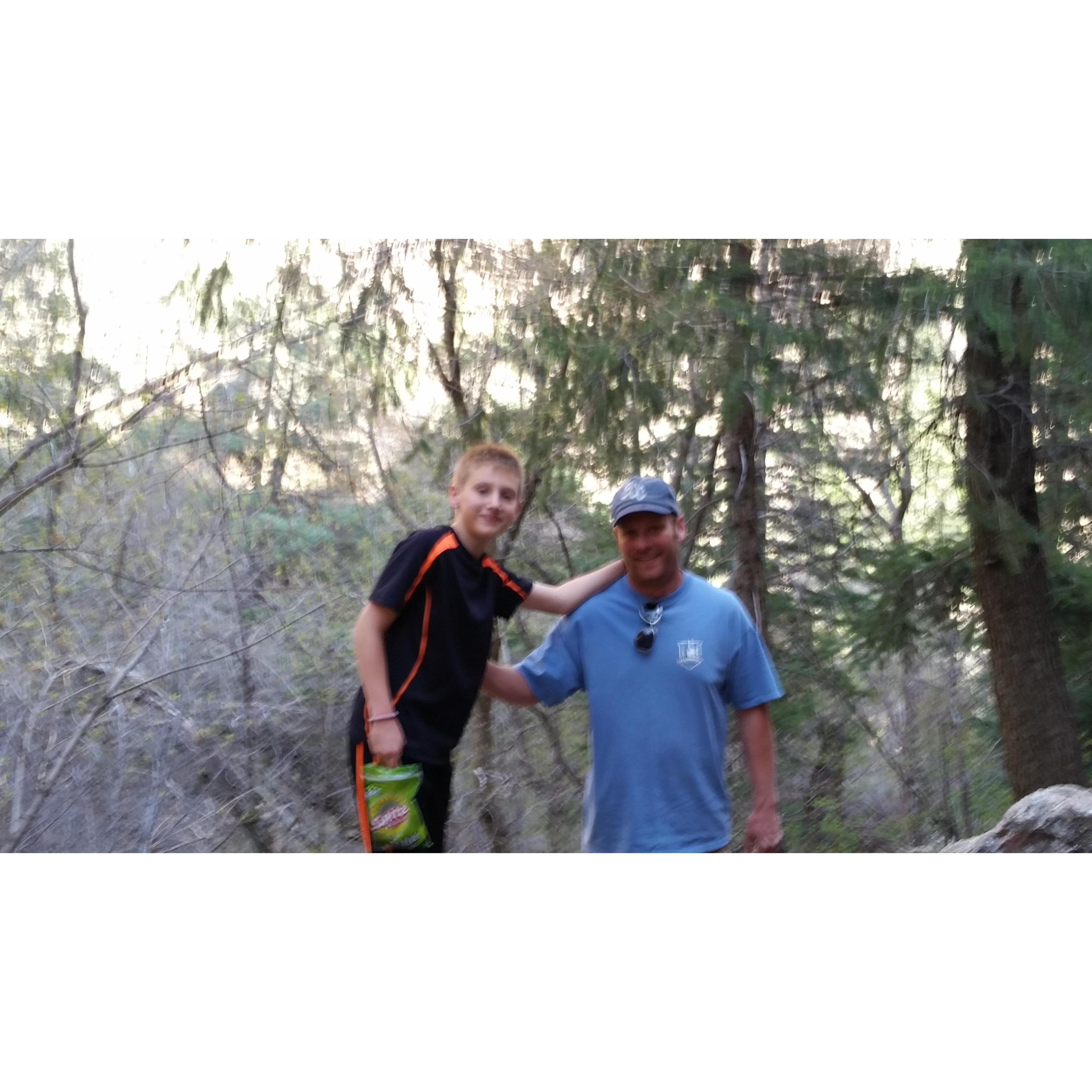 One of the first hikes I got to go on with Shad and Easten. Hanging Lake.