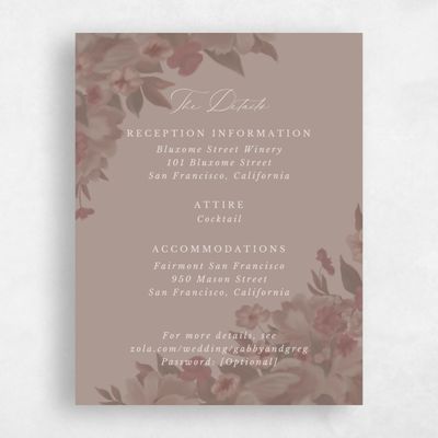 Rich Taupe, Brown Wedding Enclosure - Canopy