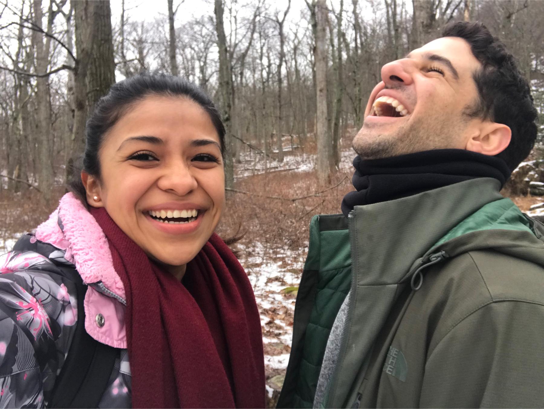 Another fun day in the woods. We love hiking!