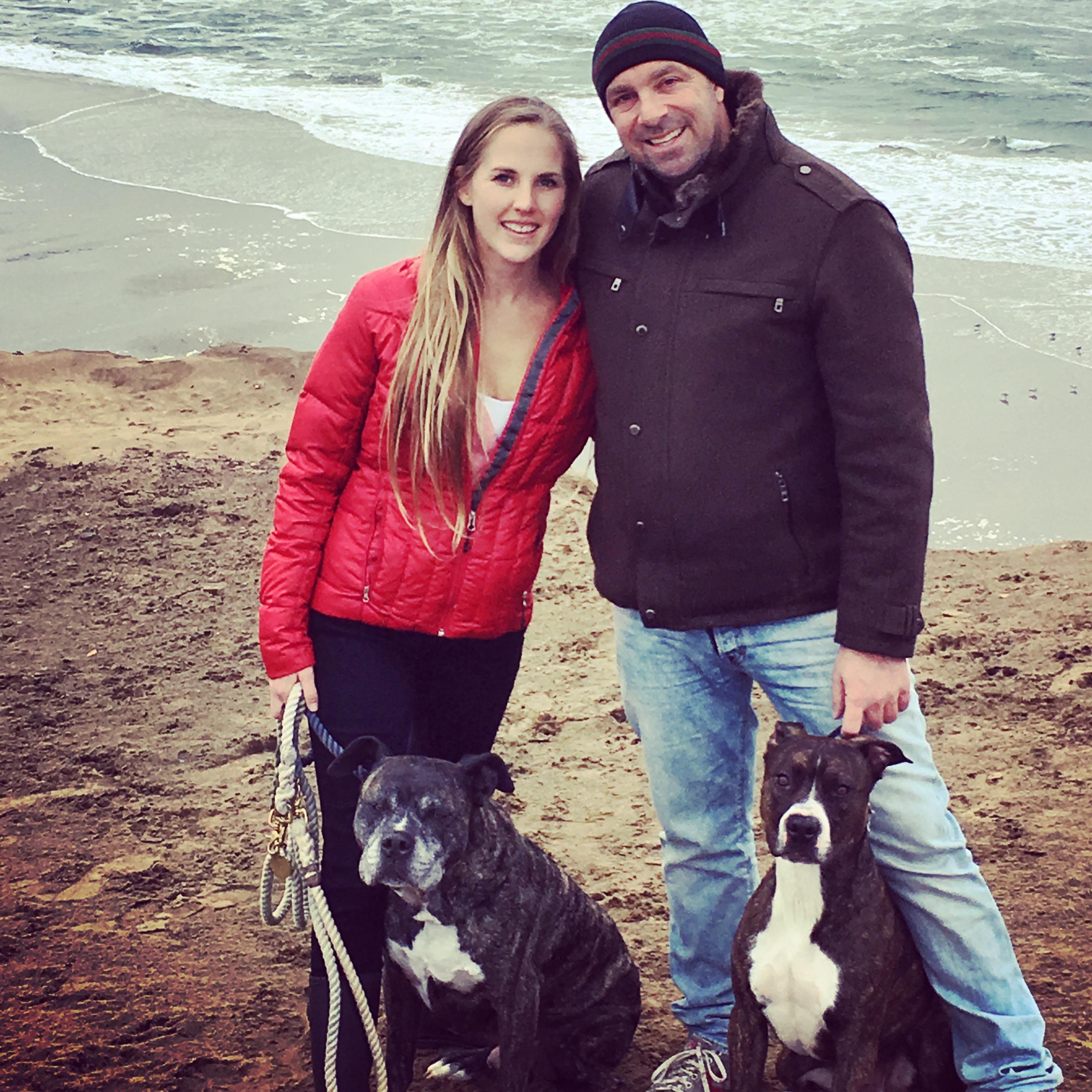 Family photo at Fort Funston