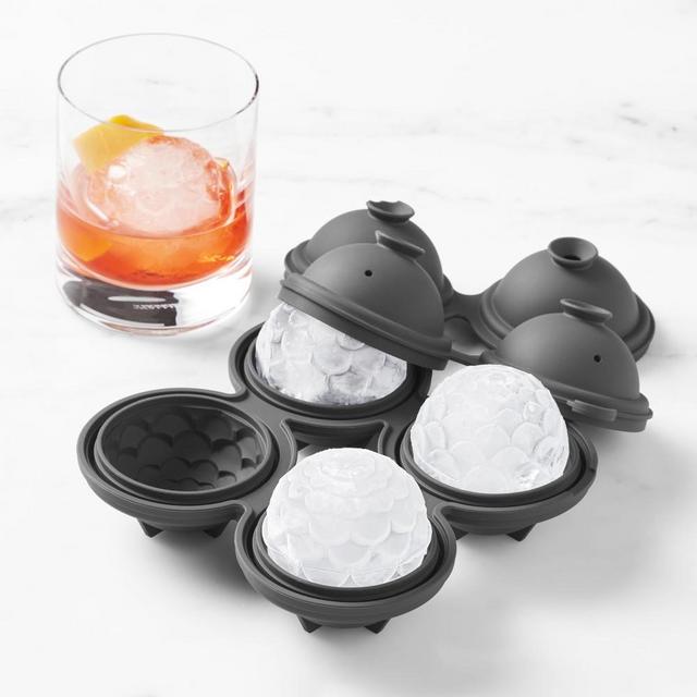 W&P Faceted Petal Sphere Ice Tray