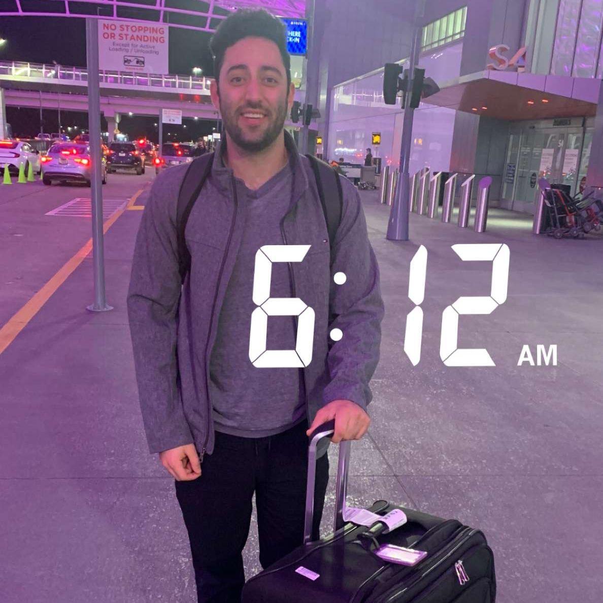 2021: lots of airport pick up and drop offs while we were long distance