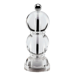 Clear Icy Mini Bob Salt or Pepper Mill