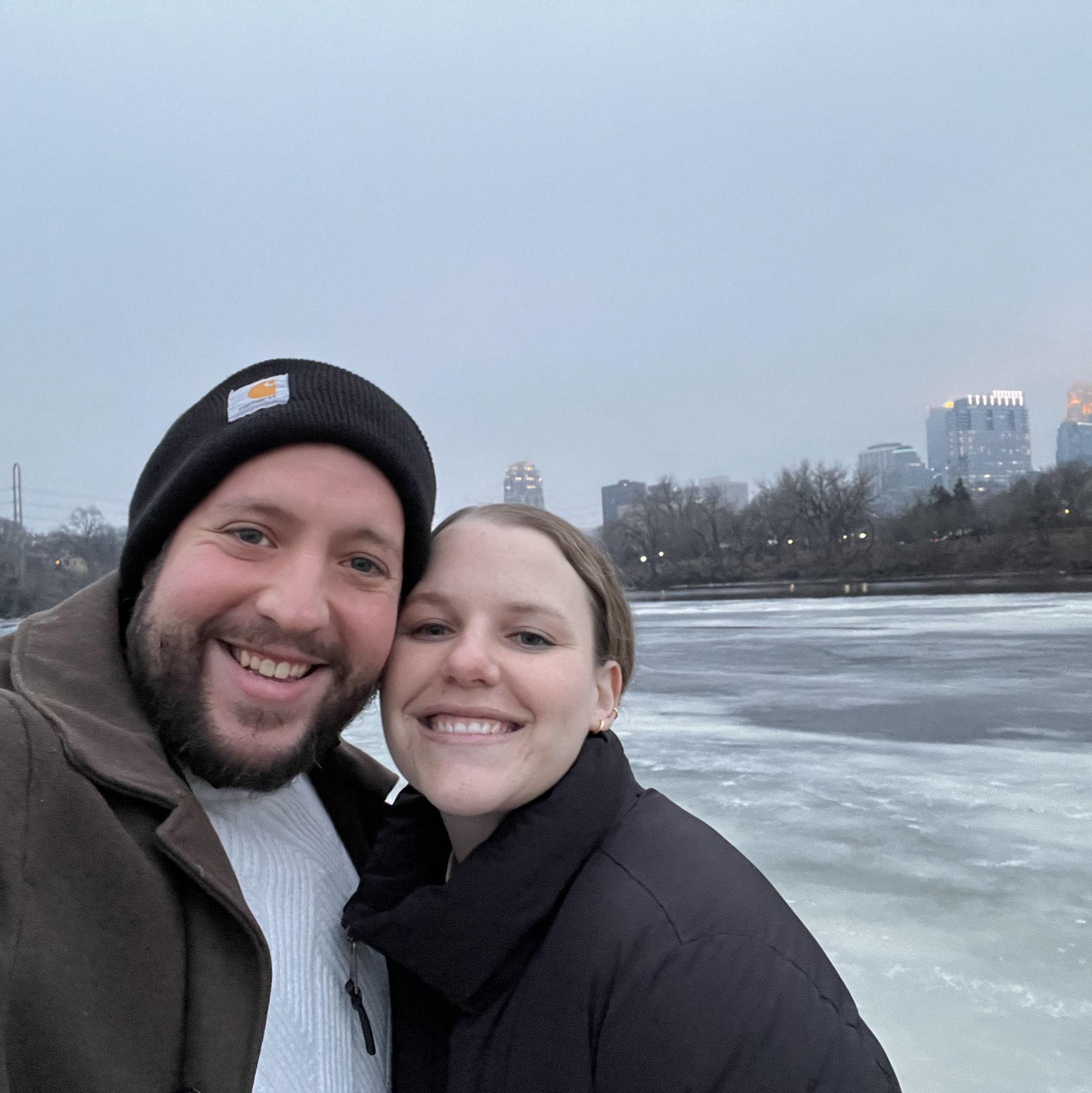 We love going for walks in our neighborhood!